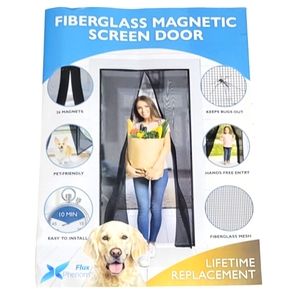 New/Unused Magnetic screen door-